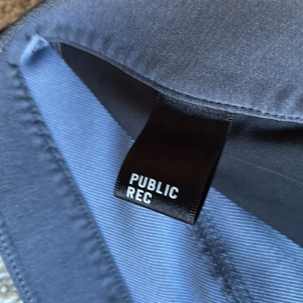 Public Rec Men’s Gray Workday 2.0 Tech Pants 5 Pocket 33